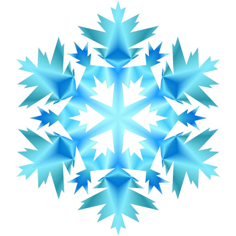 SNOWFLAKE jigsaw puzzle online