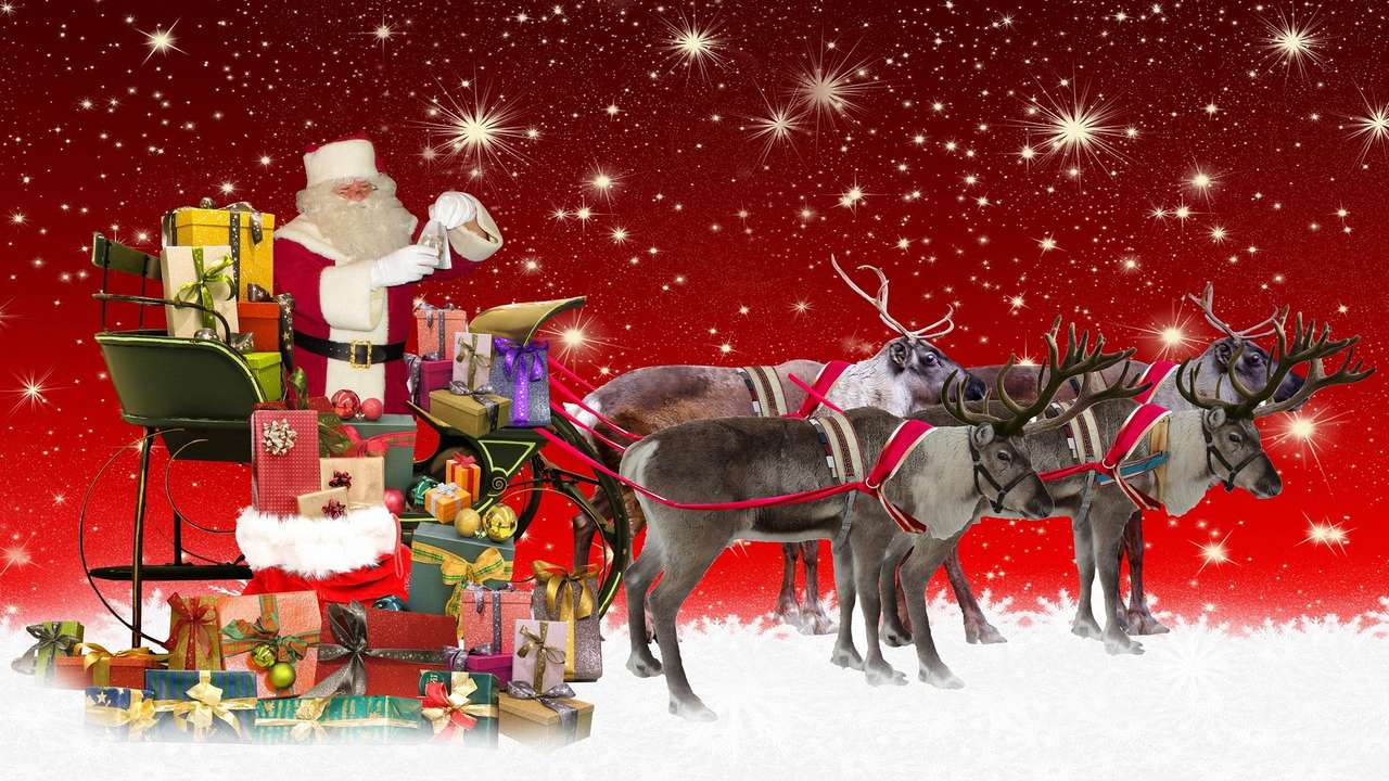 Karácsonyi varázslat kirakós online
