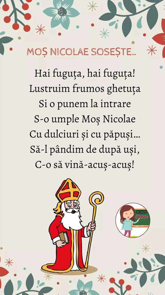 Sankt Nikolaus Online-Puzzle