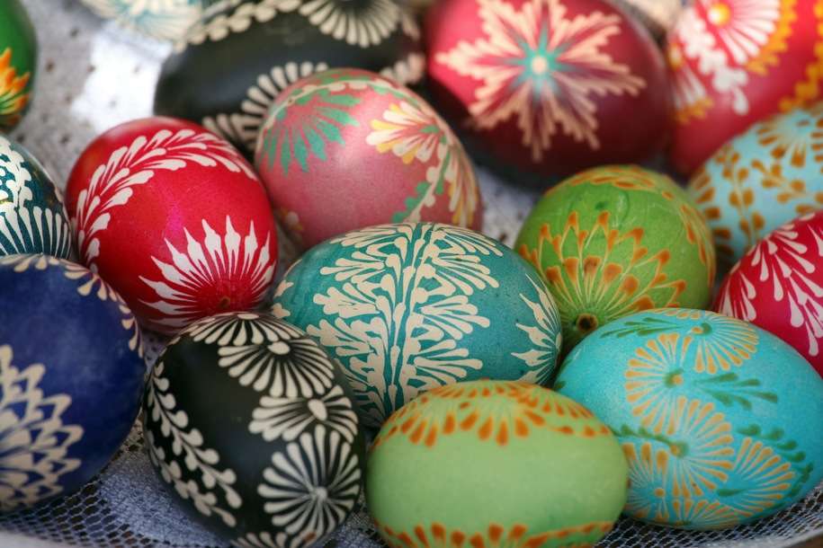 técnica de decoração de ovo quebra-cabeças online