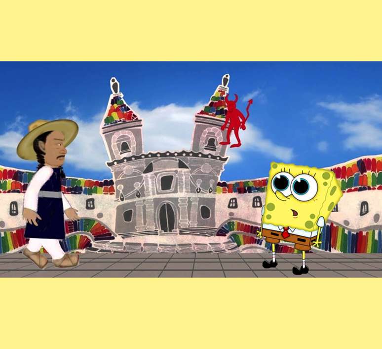 Quito partik a Spongyabobdal kirakós online