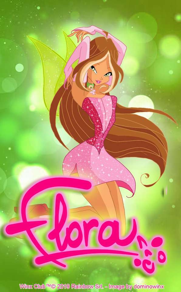 Flora Winx Club quebra-cabeças online