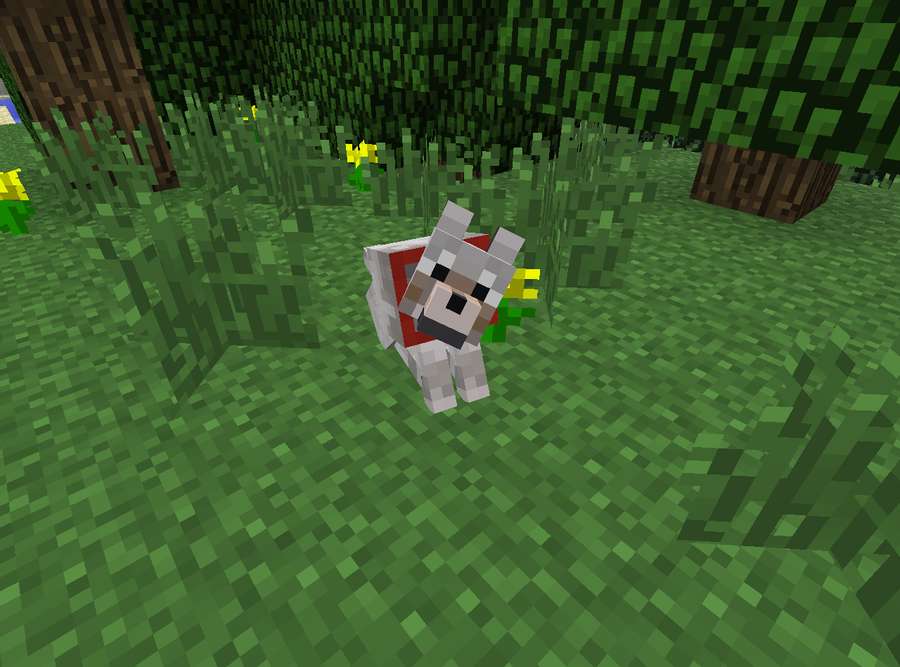 малко куче в minecraft онлайн пъзел