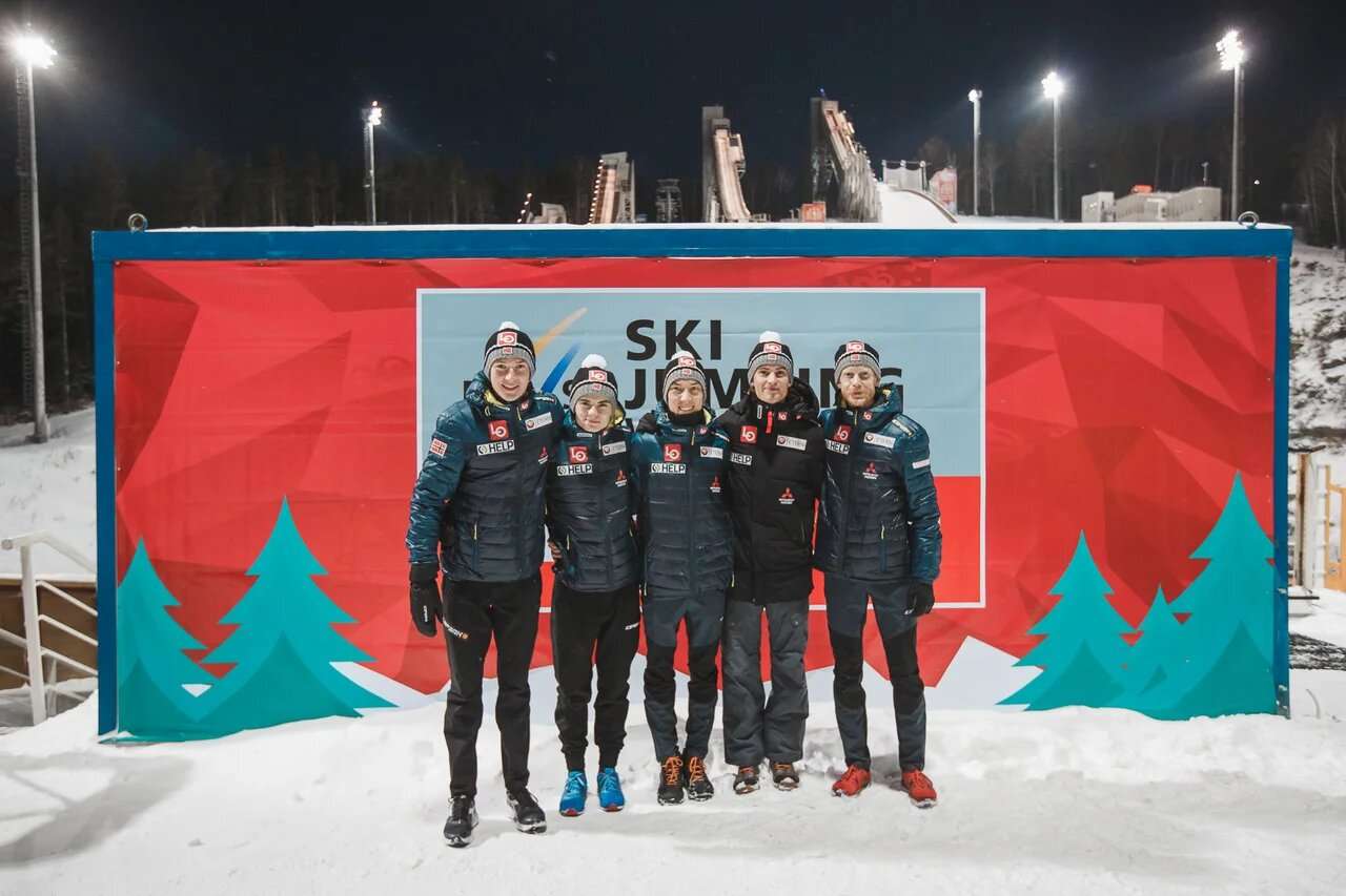 Норвежки ски скачачи. онлайн пъзел
