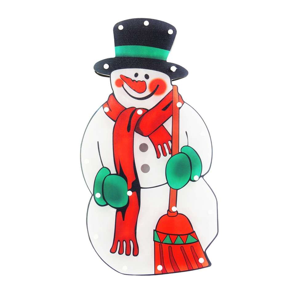 Снежен човек онлайн пъзел