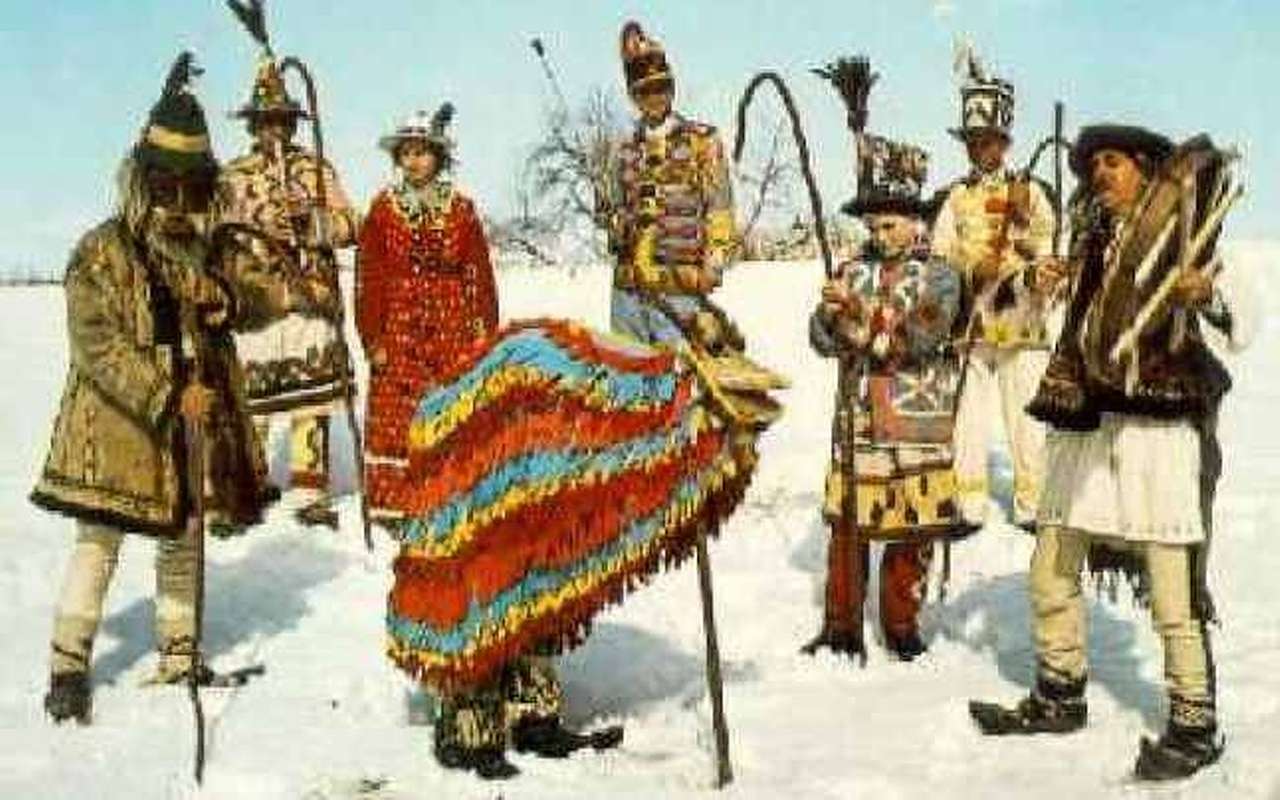 χειμερινές παραδόσεις παζλ online