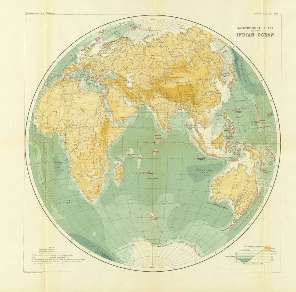 vista do mapa mundial puzzle online