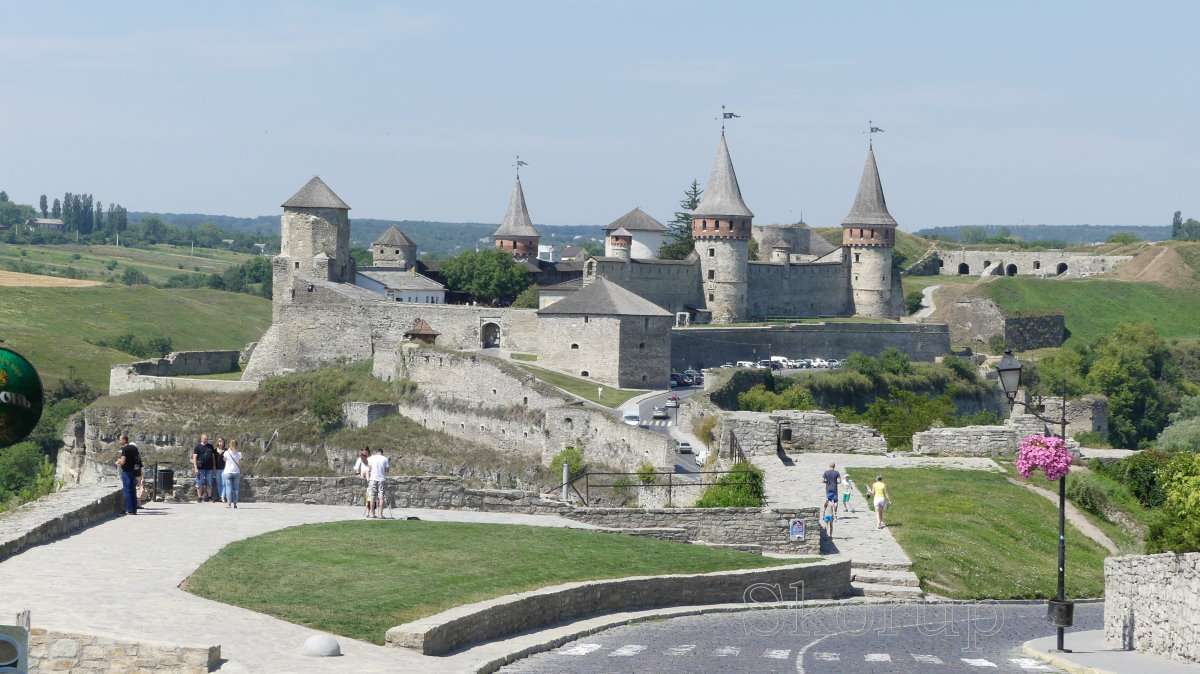 Крепостта Каменец-Подолски онлайн пъзел