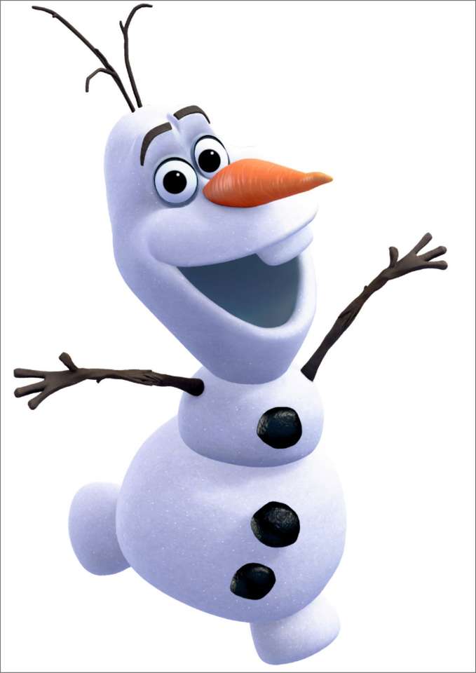 Olaf congelado rompecabezas en línea