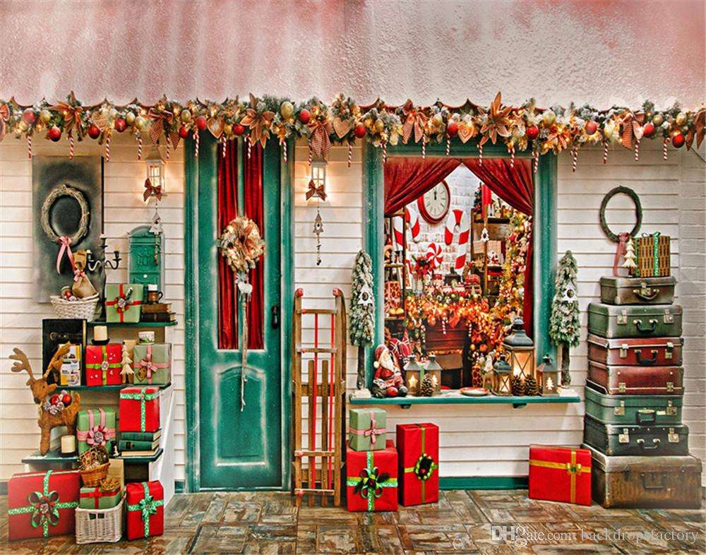 Рождественский магазин пазл онлайн