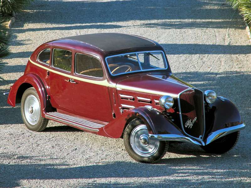 Alfa Romeo „Satanův dech“ 1935 Itálie skládačky online