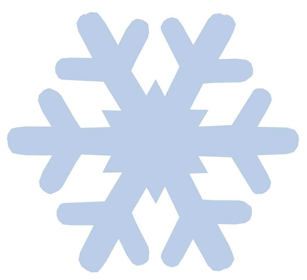 Fiocco di neve puzzle online