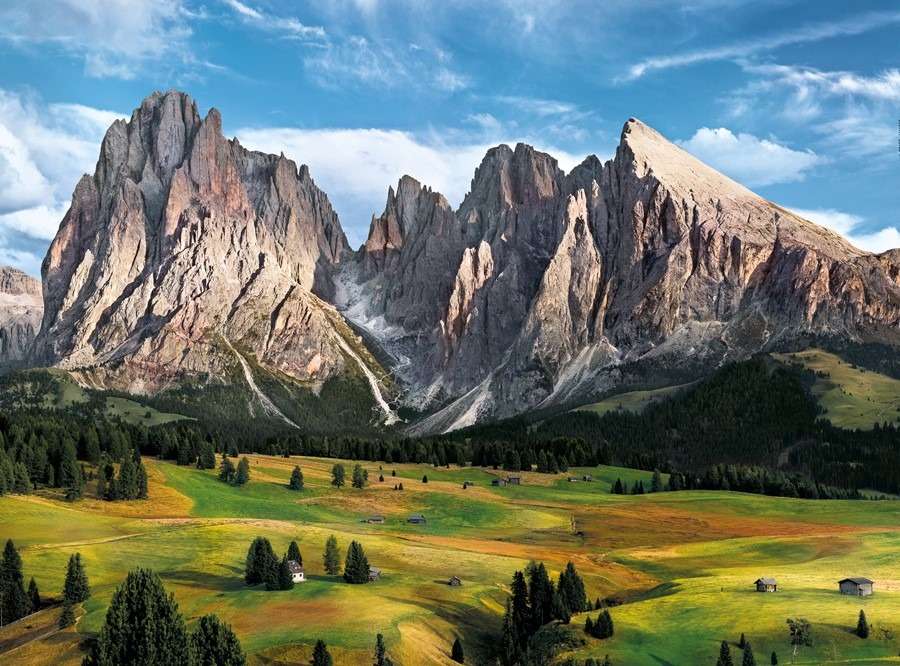mountains, meadows online puzzle