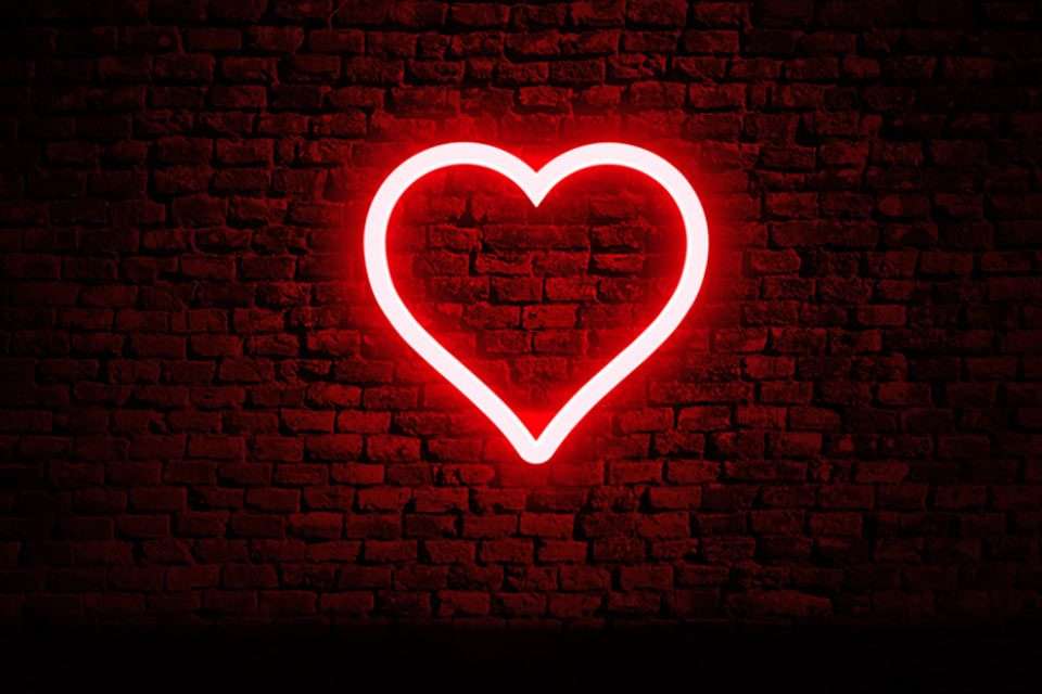 szív a falon kirakós online