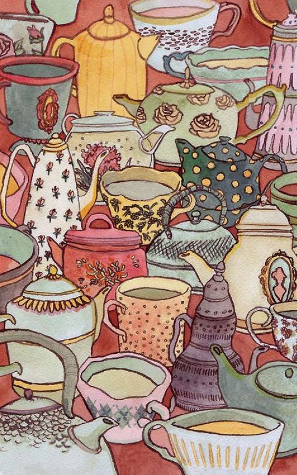 Tasses, mugs, cruches et briquettes puzzle en ligne