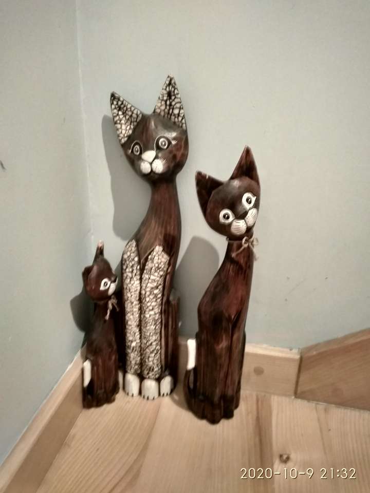 Kitties ornamenten online puzzel