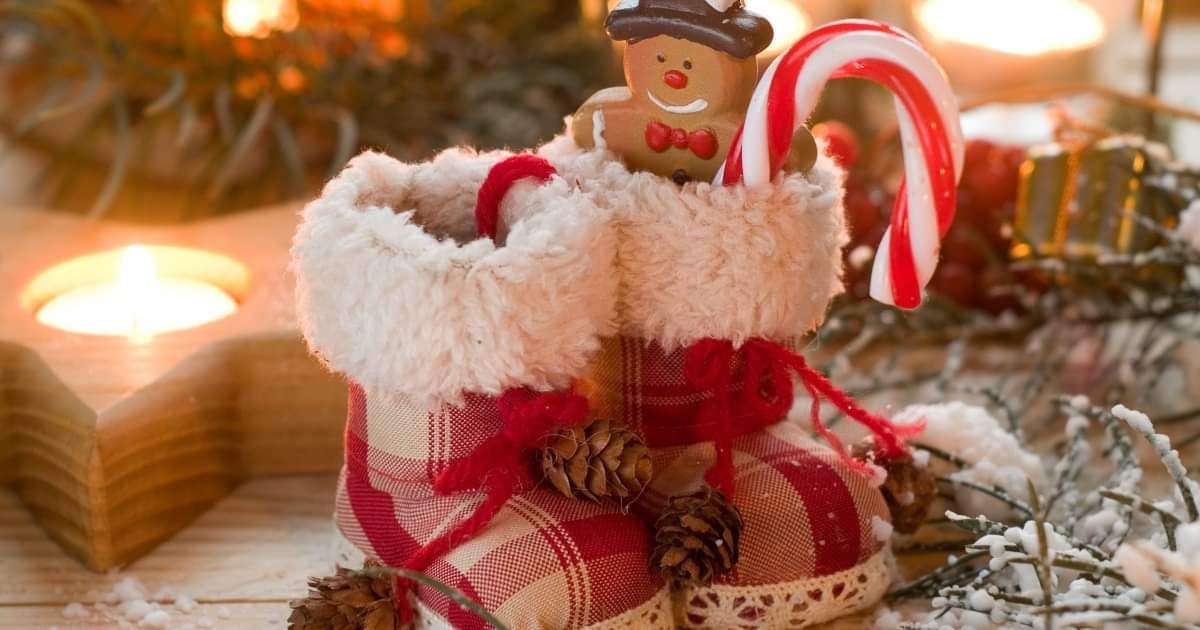 Överraskningar från jultomten Pussel online
