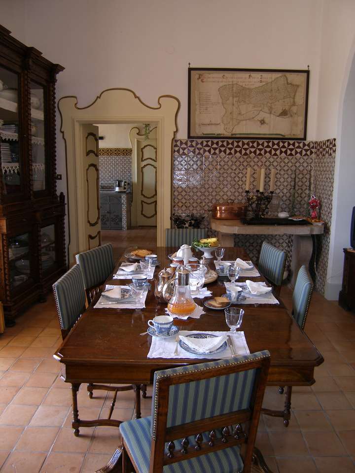 Ontbijt in B&B Palazzo Zampaglione Calitri Italië online puzzel