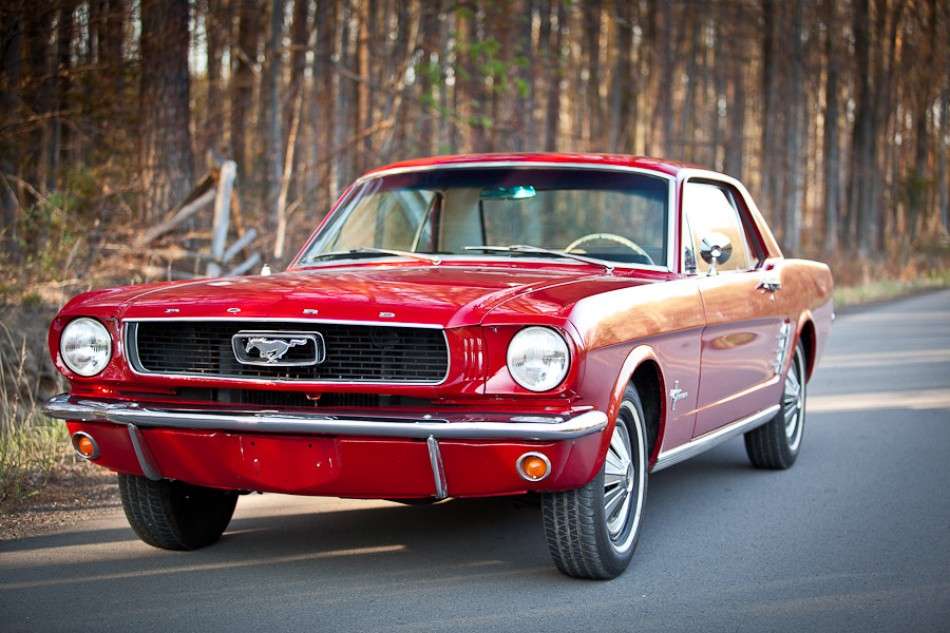 Ford Mustang online puzzel