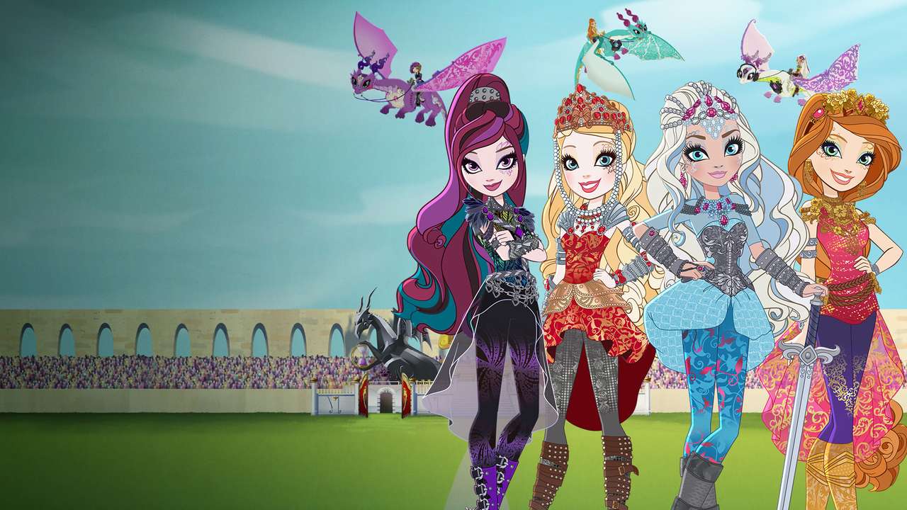 Giochi di Ever After High dragon puzzle online