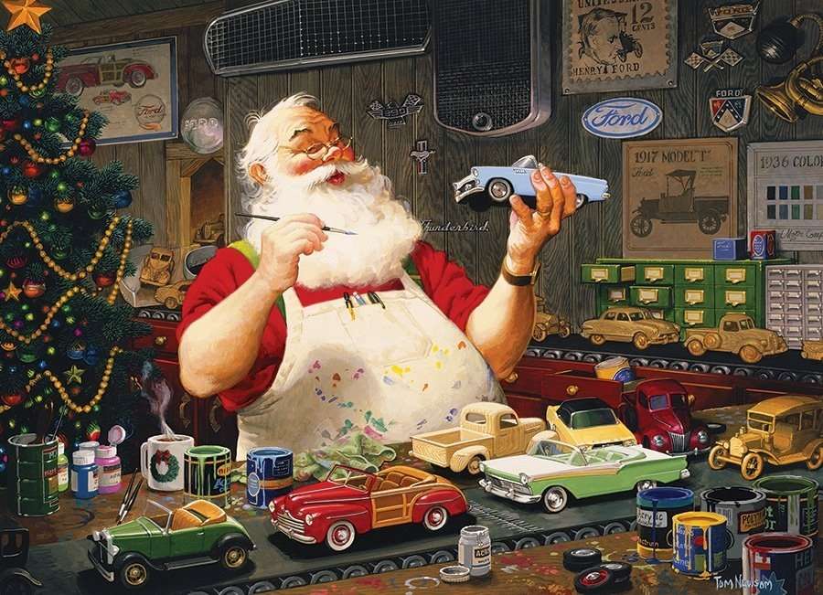 Santa Claus s dárky. online puzzle