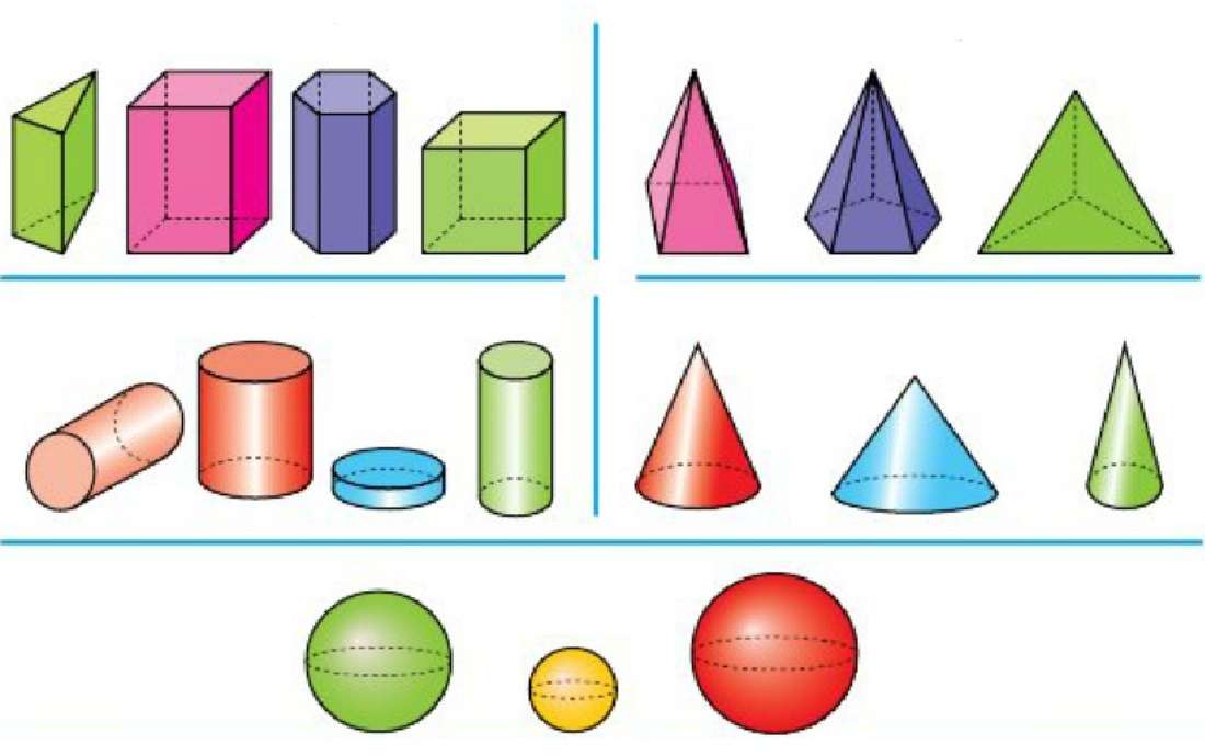 Solidi geometrici puzzle online