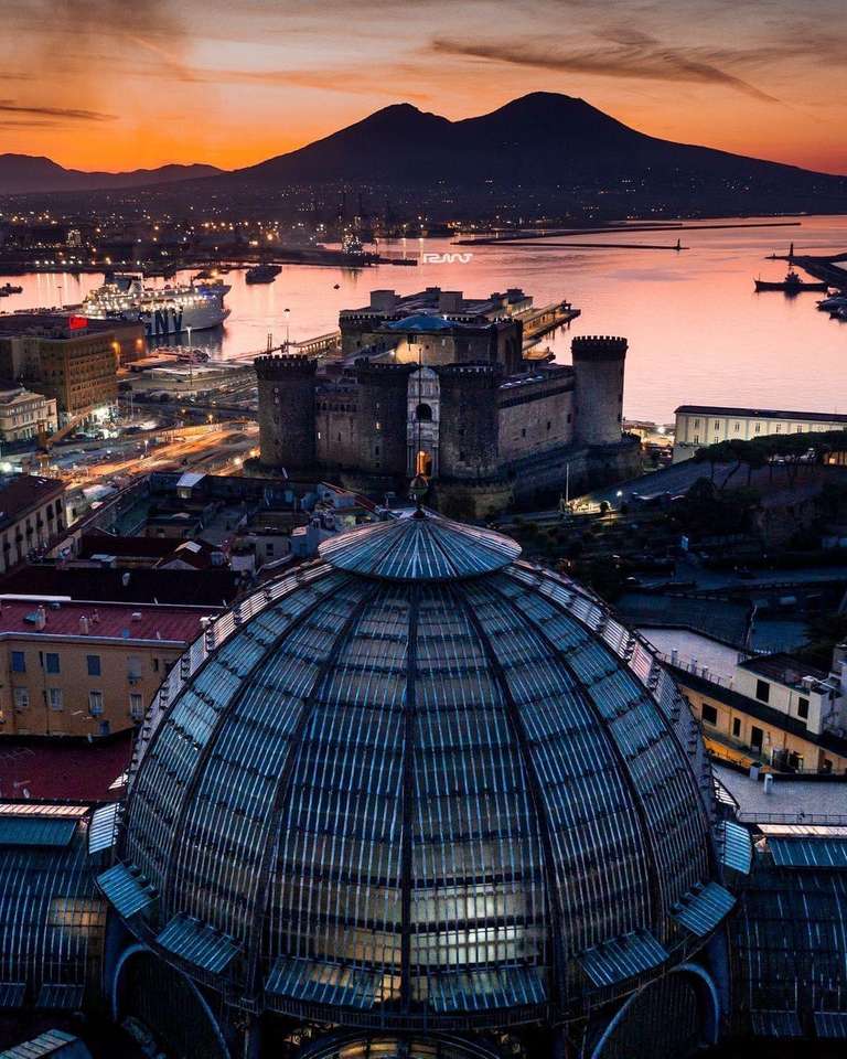 amanhecer em Nápoles puzzle online