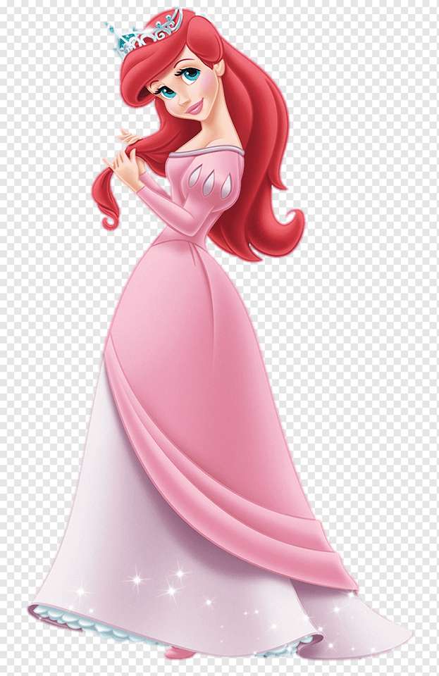 Le Creazioni di Paola - Ariel vestito rosa- La Sirenetta