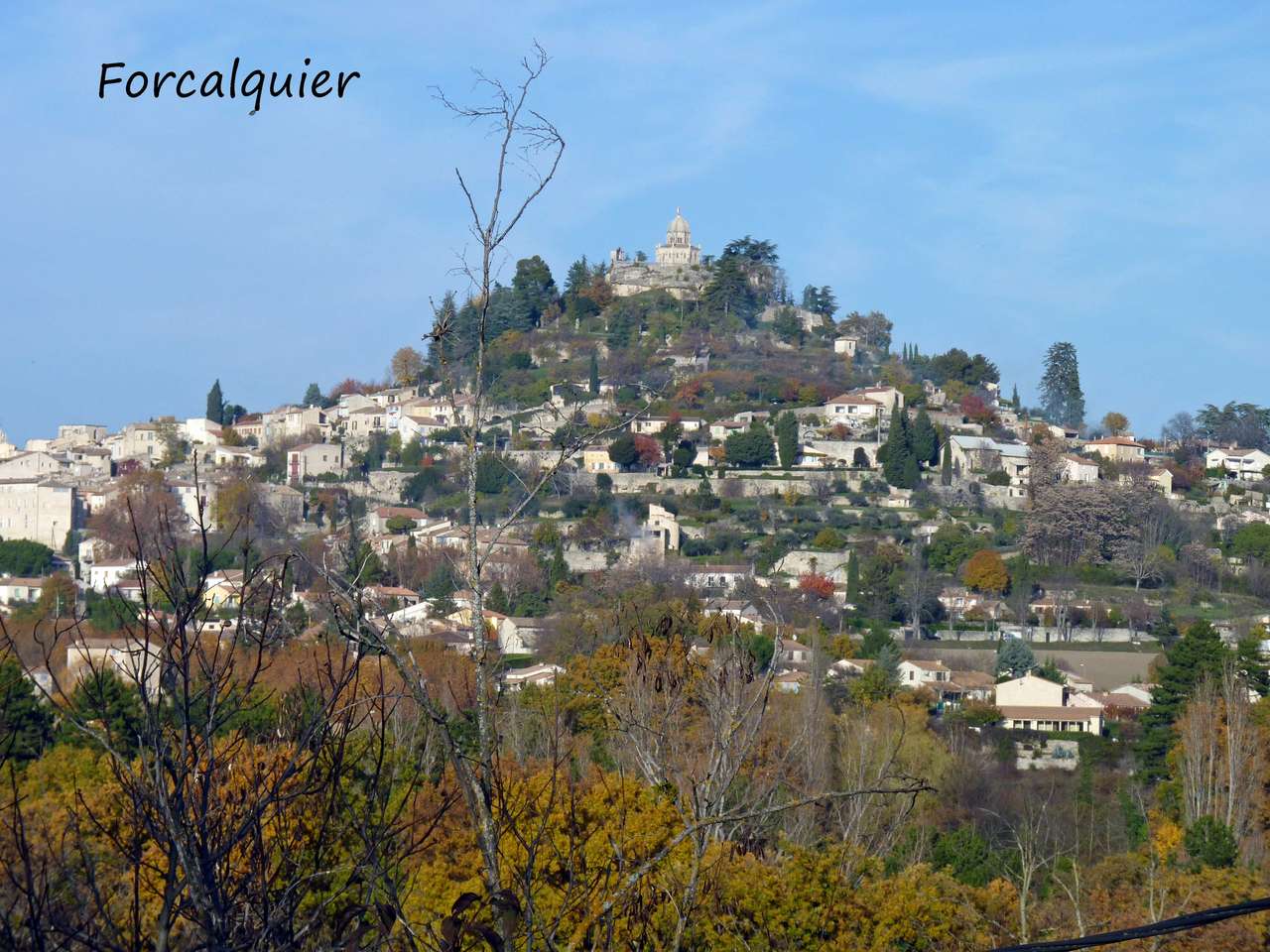 view of Forcalquier online puzzle