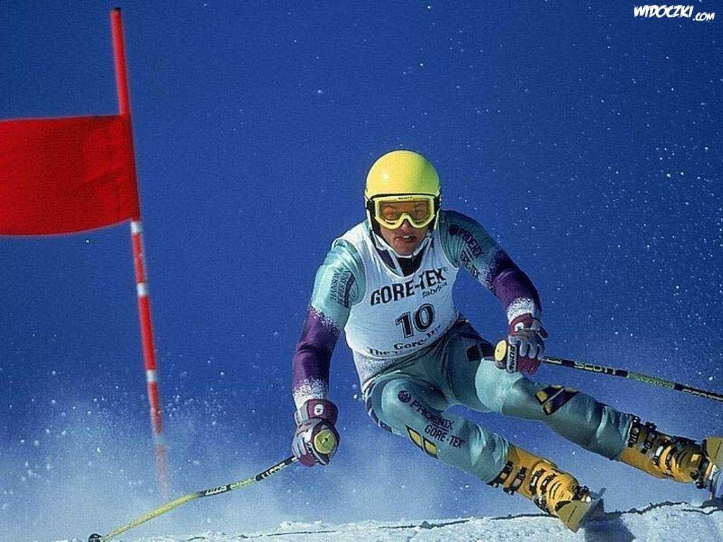 лыжные соревнования пазл онлайн