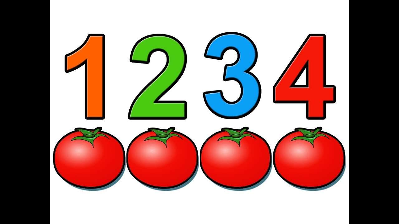 Numeri fino a 4 puzzle online