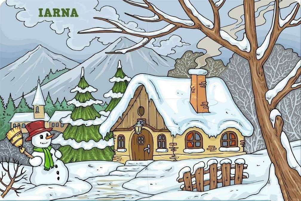 Winter painting jigsaw puzzle online