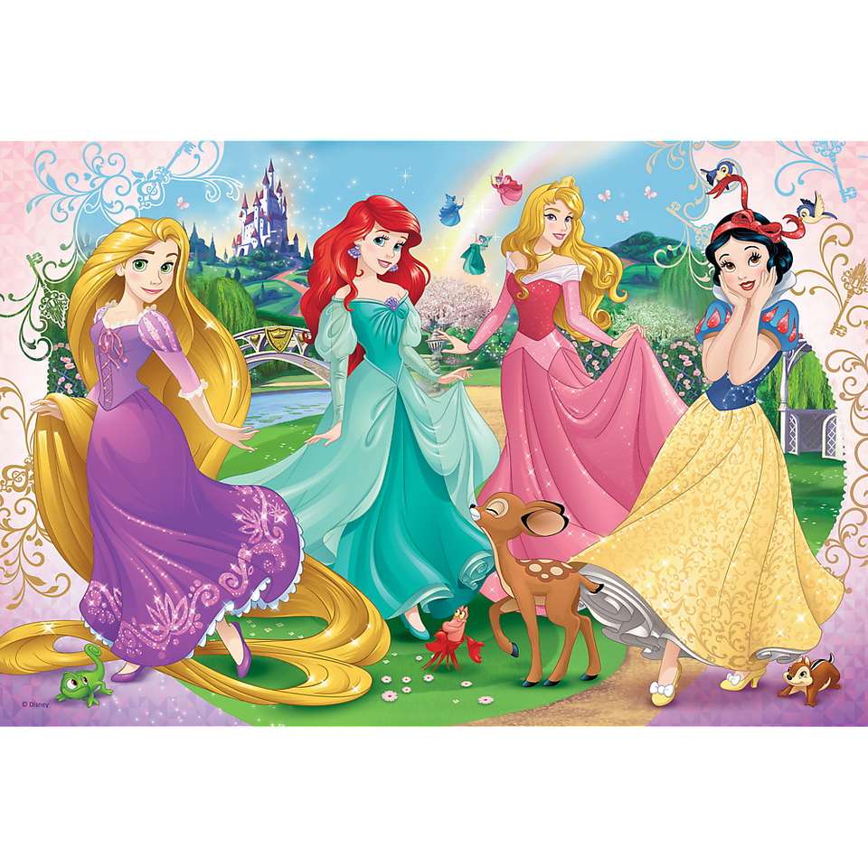 as princesas principais puzzle online