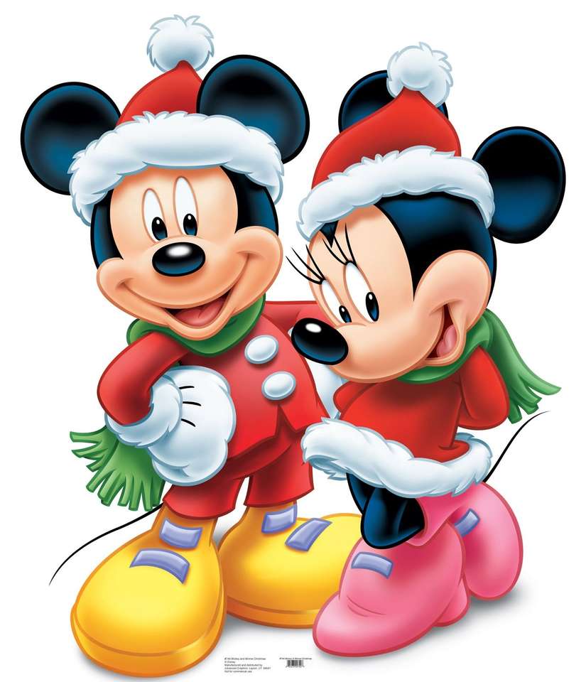 Mini a Mickey Mouse skládačky online