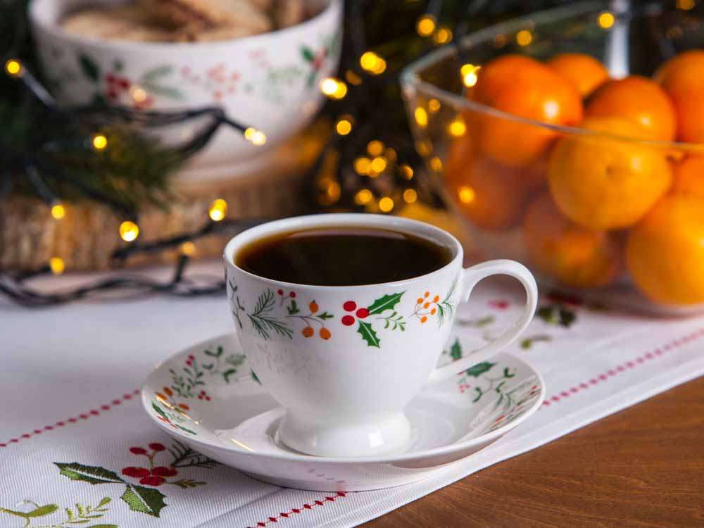 Chá de natal puzzle online