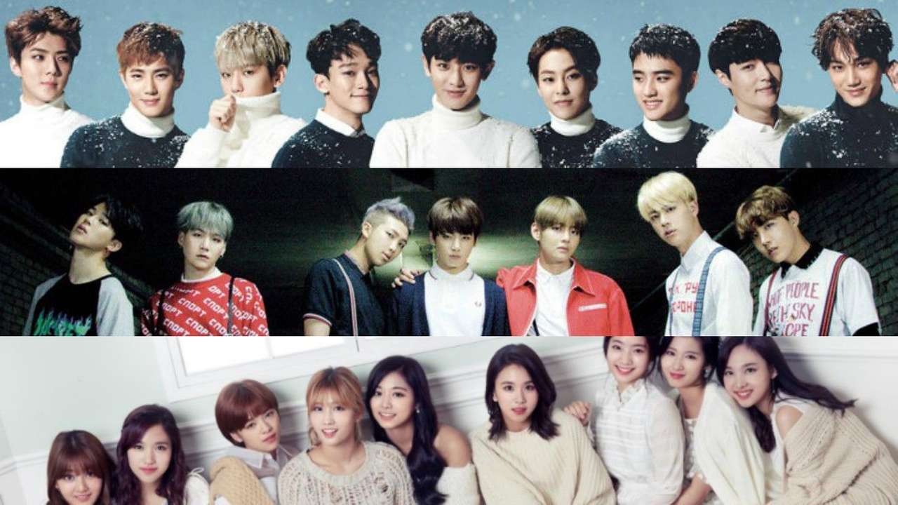 Kpop Bts,Exo And other online puzzle