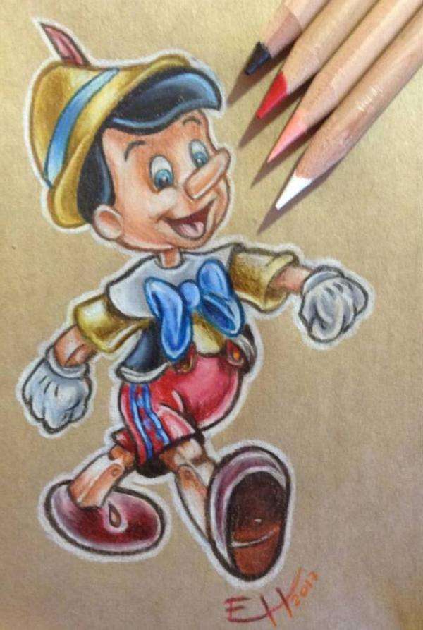 Pinokkió .... online puzzle