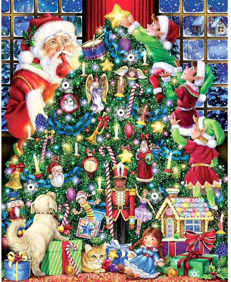 -- Noël -- puzzle en ligne