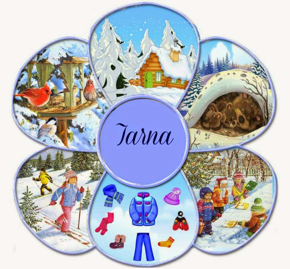 Baba iarna puzzle online
