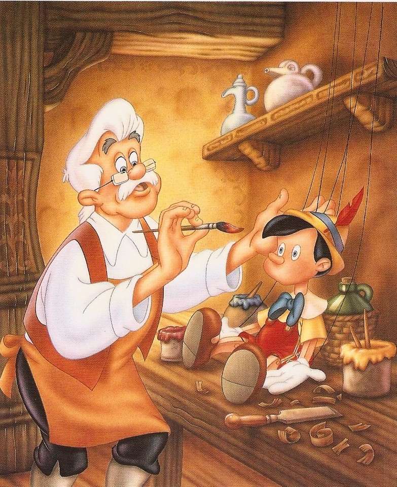 Pinocchio ..... Puzzlespiel online