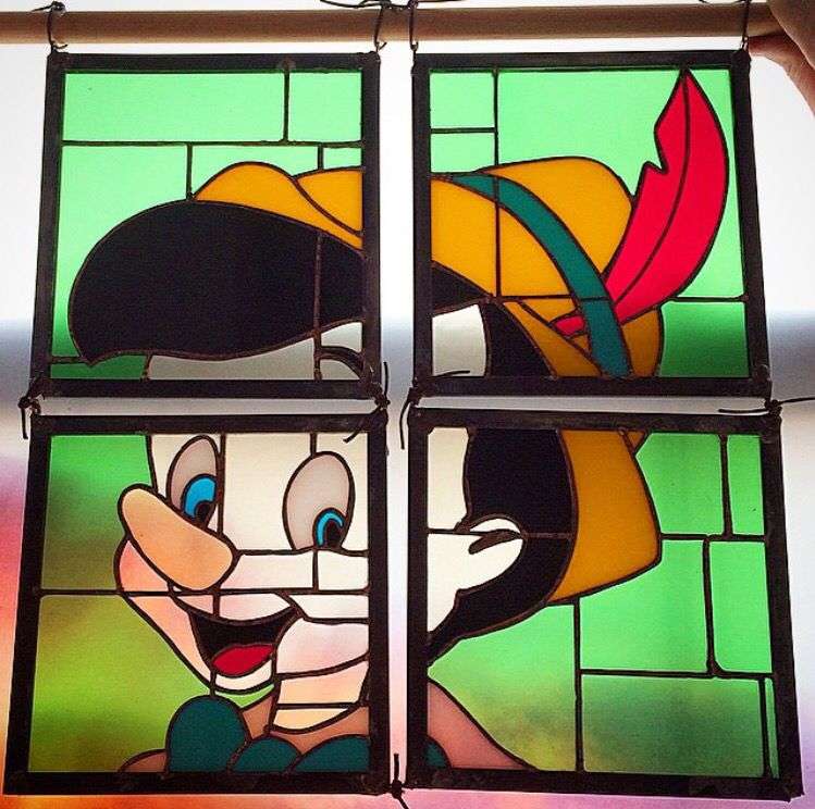 Pinocchio ... pussel på nätet