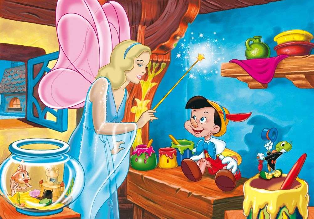 Pinocchio .......... Puzzlespiel online