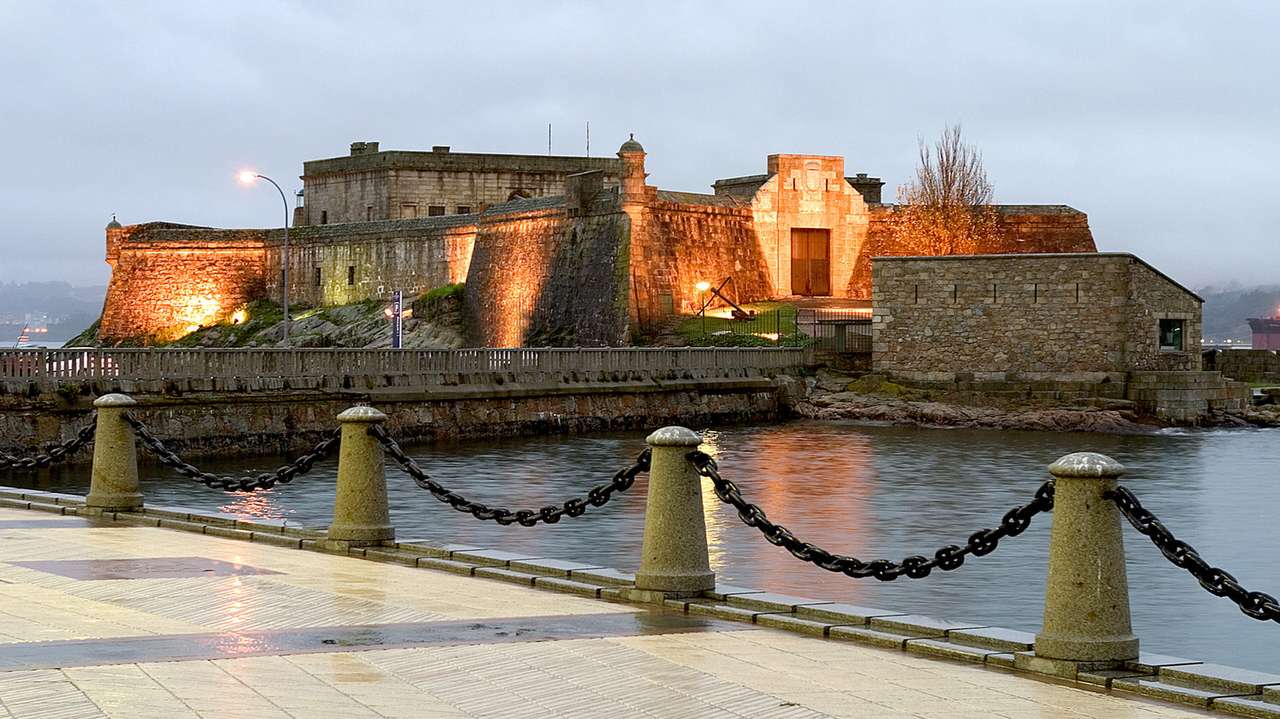Město Coruna ve Španělsku skládačky online