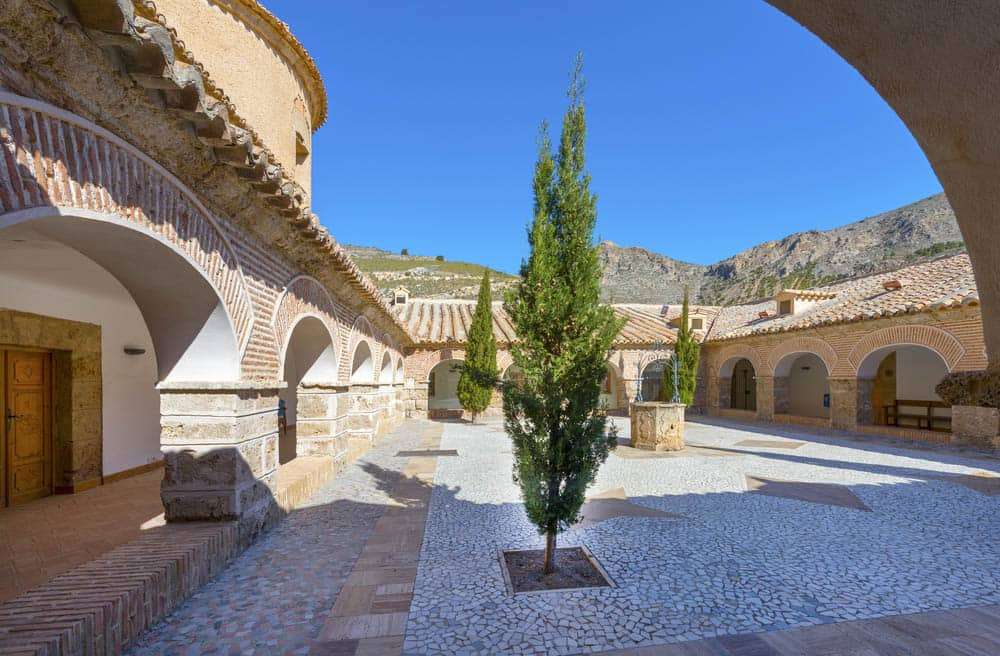 Almeria klooster in Spanje online puzzel