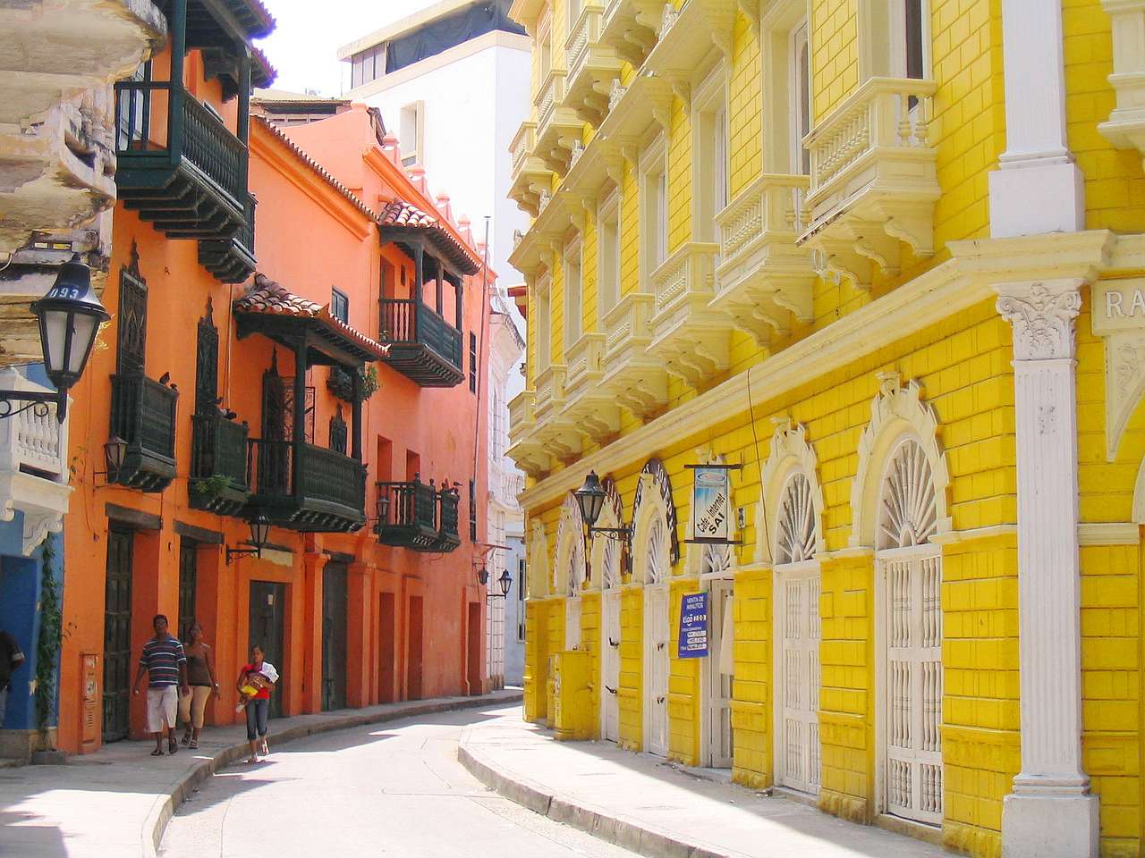 De stad Cartagena in Spanje online puzzel
