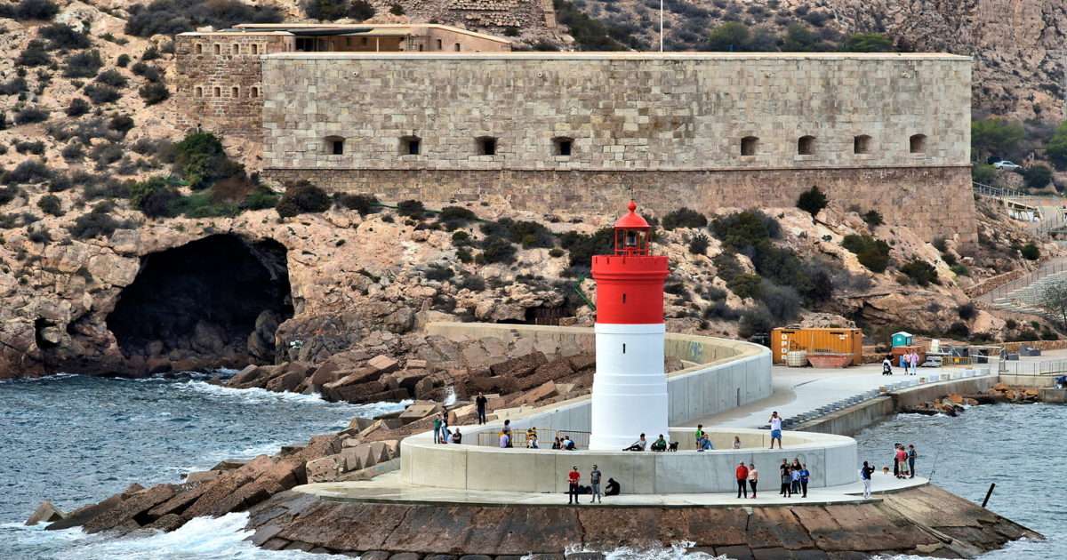 Cartagena Leuchtturm Spanien Puzzlespiel online