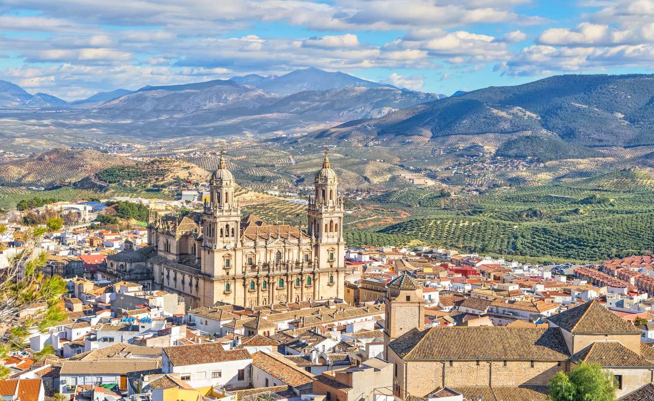 Πόλη Jaen στην Ισπανία παζλ online
