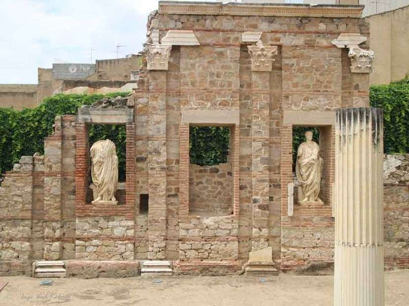 Древний город Мерида в Испании пазл онлайн
