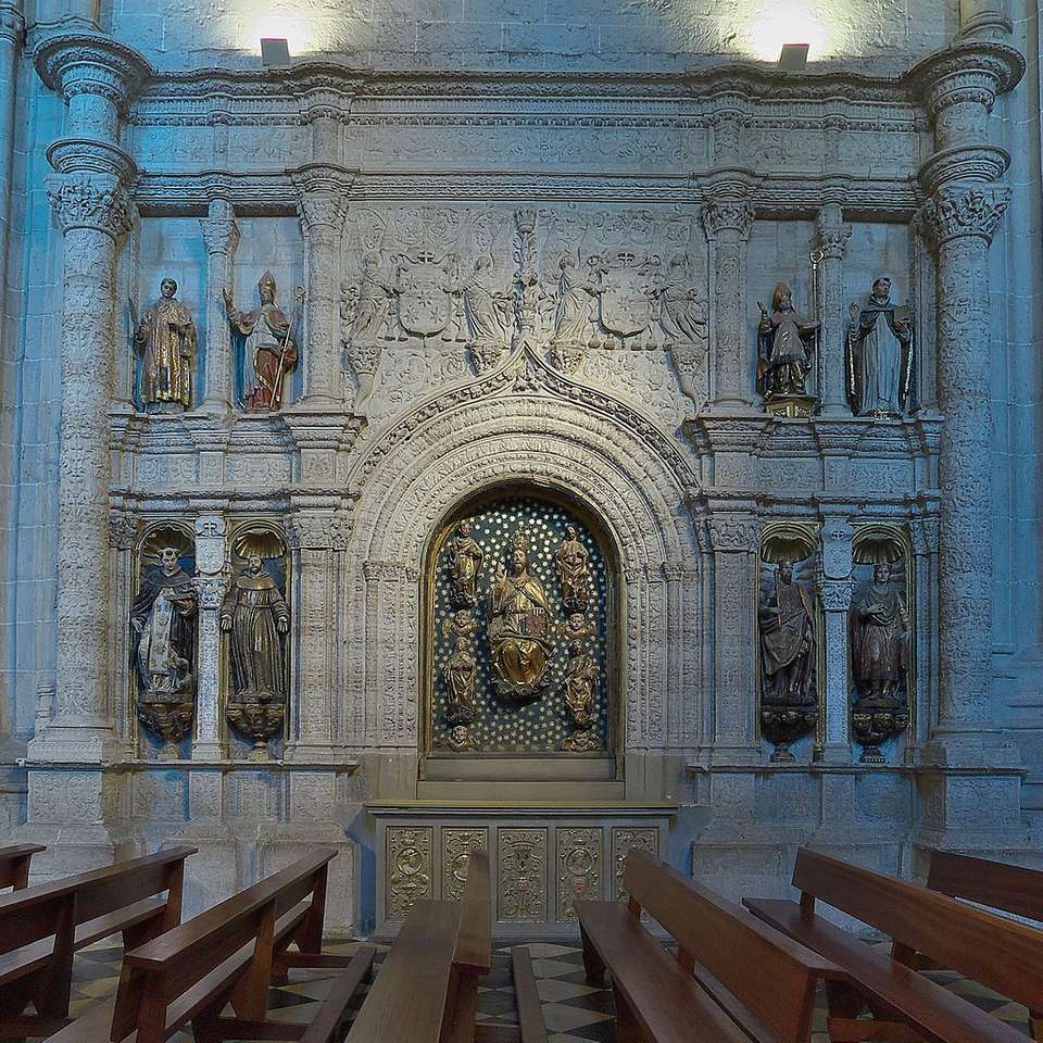 Palencia-kerk in Spanje online puzzel