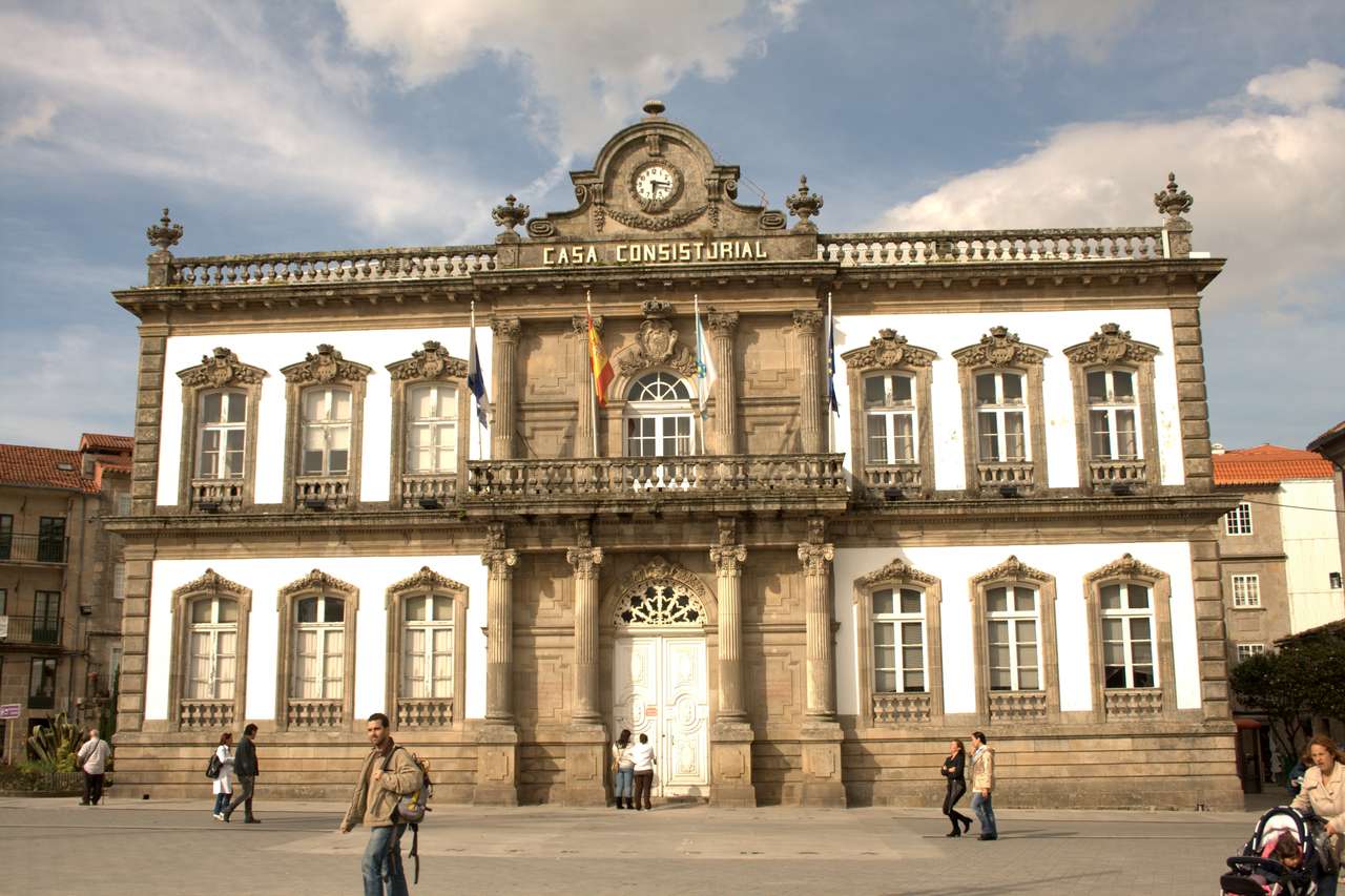 Stadhuis van Pontevedra Spanje legpuzzel online
